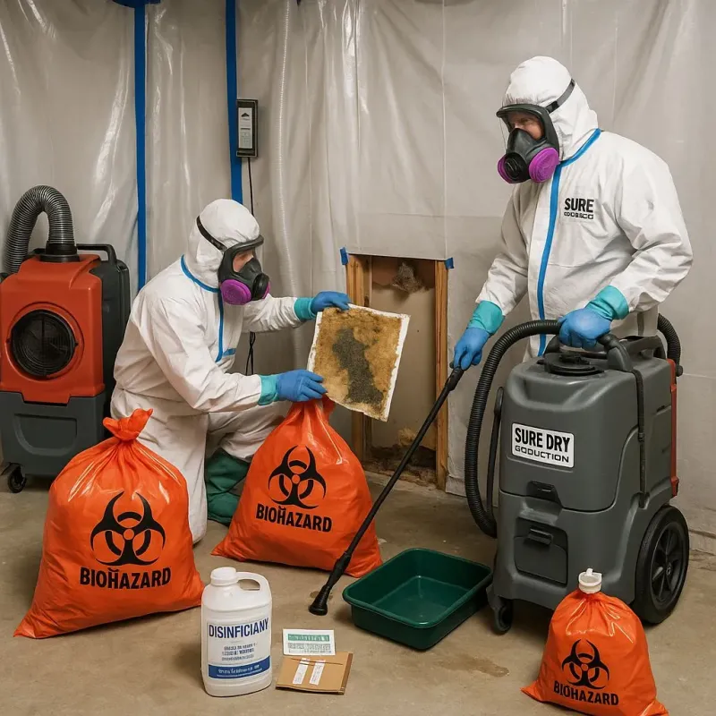Contaminated Water Handling Protocols process in Parker County, TX