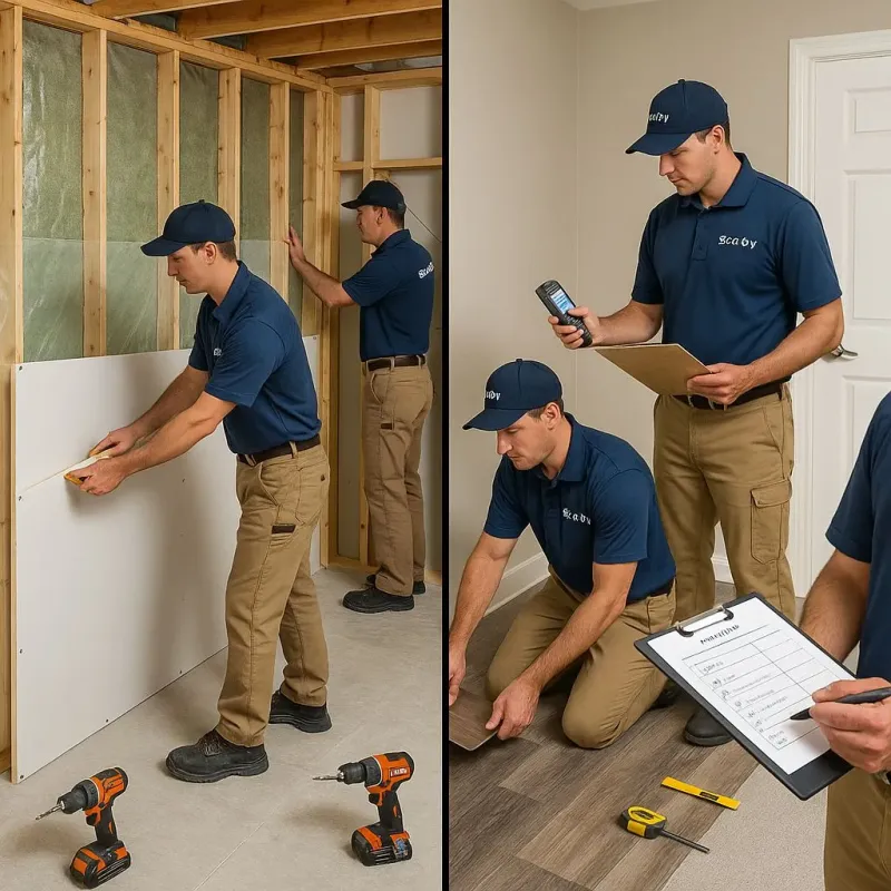 Repairs and Reconstruction process in Parker County, TX